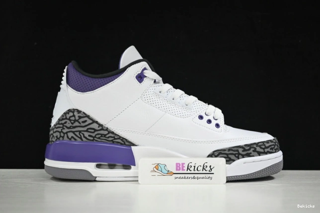 Cheap BK “dark jordan 3 air iris” ct8532-105 1129